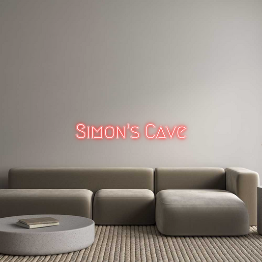 Custom Neon: Simon's Cave