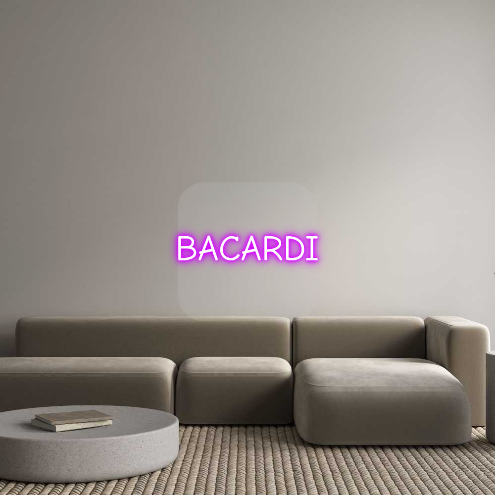 Custom Neon: BACARDI